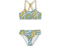 O Neill Mix And Match Tropics Bikini Todelt Badedrakt For Barn