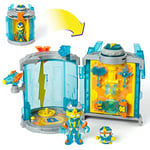 SUPERTHINGS - Kazoom Power Secret Base. Le cachette Top Secret de Kazoom Power. Comprend 1 Kazoom Kid, 1 SuperThing Exclusif et de Nombreux Accessoires