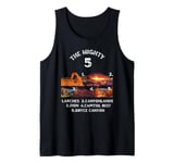 Vintage Moab Souvenir | Mighty Big 5 Utah National Parks Tee Tank Top