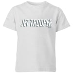 Star Wars The Rise Of Skywalker Jet Trooper Kids' T-Shirt - Grey - 3-4 Years - Grey