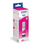 Genuine Epson 102 Magenta Ink Bottle for EcoTank ET-2851 ET-2856 ET-2850 T03R3