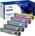 Tn241 Tn245 Remplacement Pour Brother Tn-245 Tn-241 Tn-241Bk Compatible Toner Pour Brother Dcp-9020Cdw Mfc-9330Cdw Mfc-9340Cdw Dcp-9015Cdw Hl-3140Cw (Noir Cyan Magenta Jaune, 5-Pac[DYJ071892]