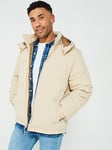 Levi's Levis Rockridge Short Padded Jacket - Light Beige, Light Brown, Size L, Men