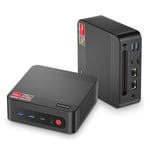 BOSGAME P4Pro Mini Gaming PC [Dual LAN], AMD Ryzen 7 5800U Mini PC Windows 11 Pro 32GB DDR4 1TB SSD, Mini Computers (up to 4.4Ghz) 4K Triple Display/BT5.2/WiFi 6/Dual Channel