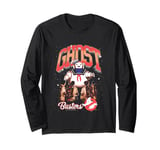 Ghostbusters Cute Stay Puft Loom Group Shot Retro Big Logo Long Sleeve T-Shirt