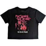 My Chemical Romance Ladies Crop Top: March (X-Large)