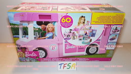 Barbie Camping Car De Rêve 3 en 1 édition 2019 GHL93 Neuf et scellé