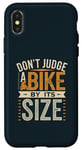 iPhone X/XS Mini-Motorcycle Rider Don't Judge A Bike By Size Pocket-Bike Case