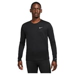 Nike DD4576 M NK DF UV MILER TOP LS Sweatshirt mens black/reflective silv XL