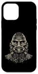 Coque pour iPhone 12 mini Plus humain que humain. Monstre classique (sombre)