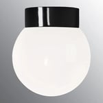 Ifö Electric Vägg-/Taklampa Classic Glob 200 Blank Rak IP44 E27 ARM BLANK SVA RAK 51765/E27