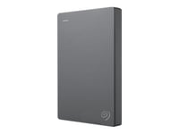 Seagate Basic Stjl5000400 - Harddisk - 5 Tb - Ekstern (Bærbar) - Usb 3.0 - Grå