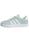 adidas VL Court 3.0 Shoes Kids Basket, Halo Mint/FTWR White/Core Black, 23 EU