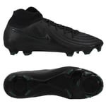 Nike Phantom Luna II Pro FG Shadow - Sort/Grønn - Gress (FG), størrelse 47½