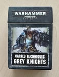 Cartes Warhammer 40K Data Cards Grey Knights 57-02-01 Games Workshop Fr V8 Gw