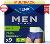 TENA Men Premium Fit Level 4 Pants - L/XL - Case Saver- 6 Packs of 8 - 48  Pants