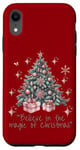 iPhone XR Believe in the magic of Christmas, Tree Case