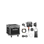 GODOX MG1200R RGB LIGHT W. FLIGHT CASE