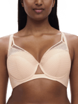 Chantelle Play Plunge T-Shirt Bra, Golden Beige