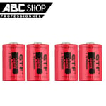 4 PILES BATTERIE RECHARGEABLE CR123A 3.7V 123A CR123 16340 2800mAh Li-ion ACCU