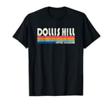 Retro Vintage 70s 80s Style Dollis Hill, United Kingdom T-Shirt