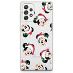 ERT GROUP Coque de téléphone Portable pour Samsung A52 5G / A52 LTE 4G / A52S 5G Original et sous Licence Officielle Disney Motif Mickey & Minnie 016, partiel imprimé