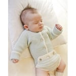 First Impression by DROPS Design - Baby Body Strikkeoppskrift str. Pre - 3/4 Ã¥r