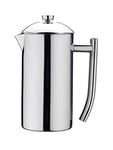 Café Stal CMD-06MS Stainless Steel Cafetiere, 4-Cup, Silver