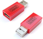 PortaPow 3rd Gen Data Blocker (Pack of 2) - Protect Against Red (2 Pack), 