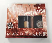 Maybelline Nude Perfection Set de Vernis à ongles, Rouge à lèvres, Mascara /EBMT