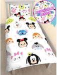 Disney Tsum Tsum Single Panel Duvet Cover Set