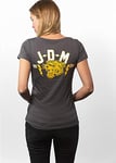 John Doe T-Shirt Femme | T-Shirt pour Le Sport ou Les Loisirs | Manche Courte | Col Rond | Coupe Confort