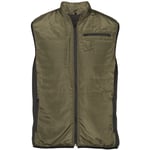 Heat Experience Heated Hunt Vest Mens Olive Green S