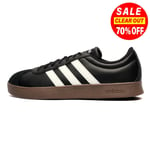 Adidas VL Court Base Mens Classic Casual Retro Sneakers Trainers Black