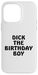 iPhone 14 Pro Max Dick the Birthday Boy Meme Retro Style Joke Adult Pun Gift Case