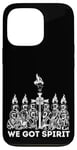 Coque pour iPhone 13 Pro We Got Spirit Cross Flames Ensemble Saints