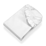 SETEX Protège matelas en molleton, étanche pour lit d´enfant, 70 x 140 cm, Junior, Blanc, 14U1 070140 400 002
