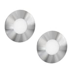 2x LED Luminaire d'escalier/encastré mural FEX pour l'intérieur et