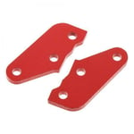 ARRMA Steering Plate A Aluminum Red (2)