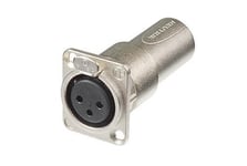 Neutrik NA3FDM XLR 3P Hun-Han feedthrough adapter