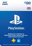 PlayStation Store 120 GBP Gift Card