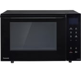 PANASONIC NN-DF38PBBPQ Compact Combination Microwave - Black, Black