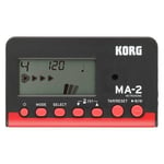 Korg TUMA2BK Ma2 Métronome, NoirRouge