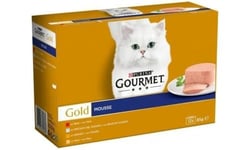 Purina Gourmet Lot de 12 boîtes de Nourriture Humide pour Chat 85 g