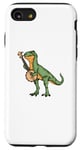 Coque pour iPhone SE (2020) / 7 / 8 Banjo Dinosaure Musique Country Music Bluegrass Banjo