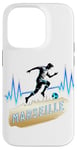 Coque pour iPhone 14 Pro supporter de Marseille - idée amateur de foot marseillais