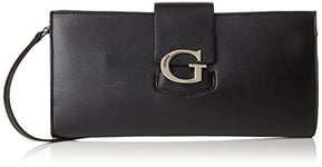 Guess Lexxi Clutch, Porte-Monnaie Femme, Noir (Nero), Taille Unique