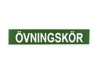 Sprint Övningskörningsskylt Magnet - Övningskörningsskyltar