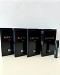 Dior Sauvage Elixir Parfum Concentrate 1ml Mens Mini Spray Vials x 4