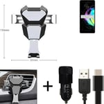 Car holder air vent mount for Motorola Edge 20 cell phone mount